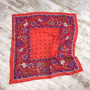 Stunning Square Floral Scarf